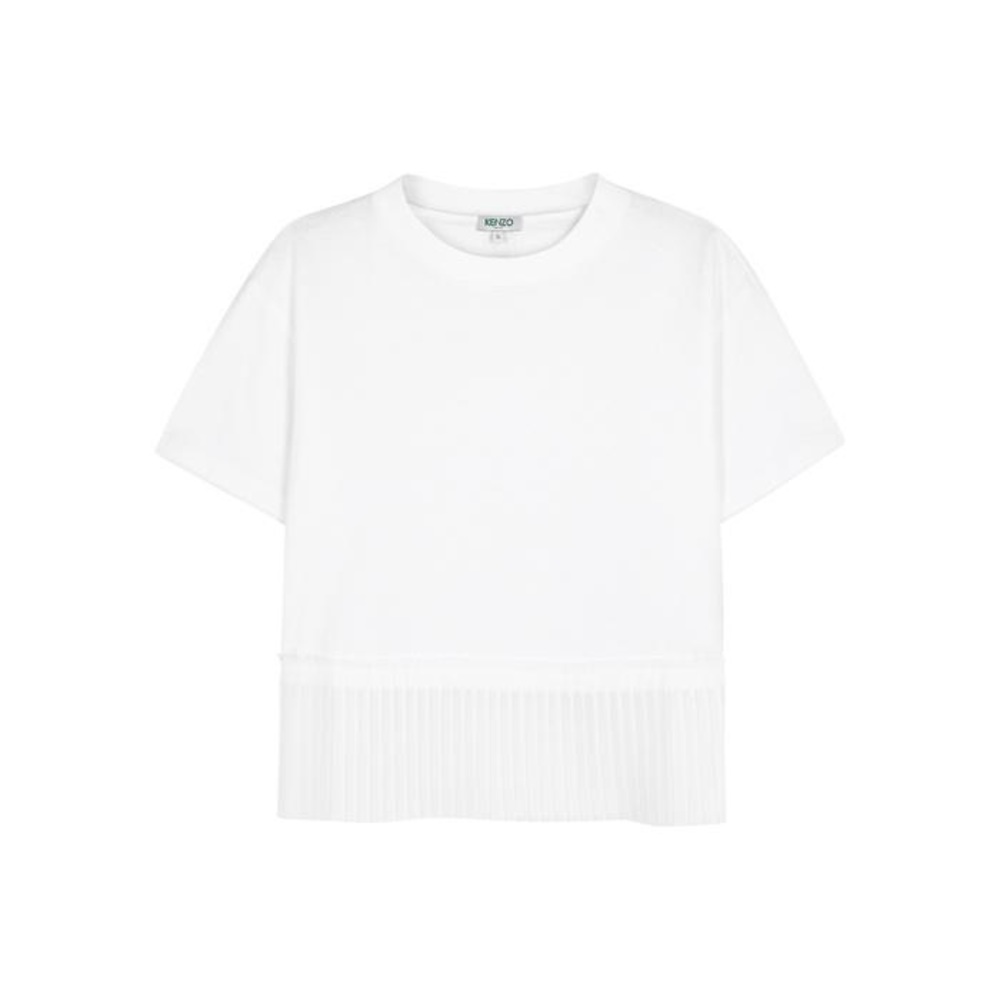 Kenzo women’s pleated crop top
